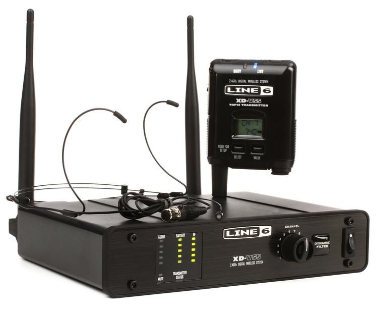 Line 6 XD-V55HS Digital Wireless Headset System - Black | Sweetwater