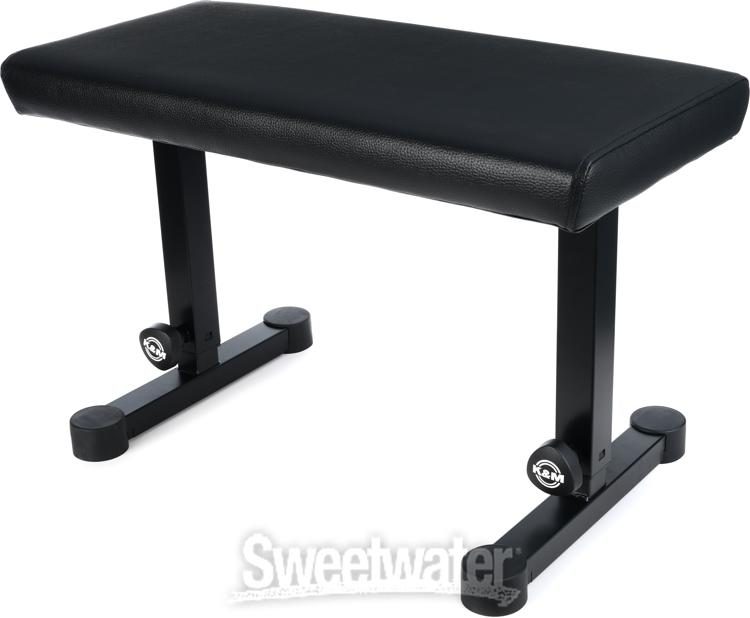 K&M 14085 Piano Bench - Black Imitation Leather | Sweetwater