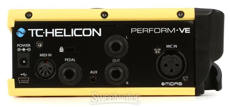 TC-Helicon Perform-VE Vocal Sampler and Effects Processor | Sweetwater