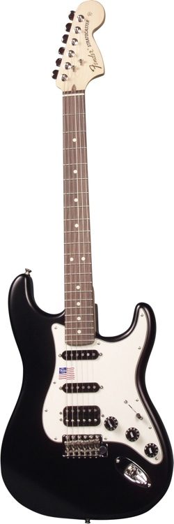 Fender Highway One Stratocaster HSS - Flat Black | Sweetwater