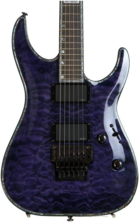 ESP LTD H-1001 w/Floyd Rose Limited Edition - Reindeer Blue