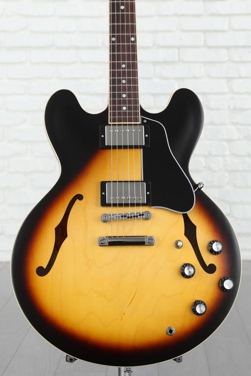 Gibson ES-335 Satin - Satin Vintage Burst | Sweetwater