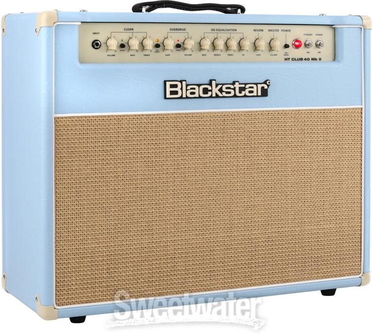 Blackstar HT Club 40 MkII 6L6 1x12 inch 40-watt Combo Amp - Vintage Blue  Reviews | Sweetwater