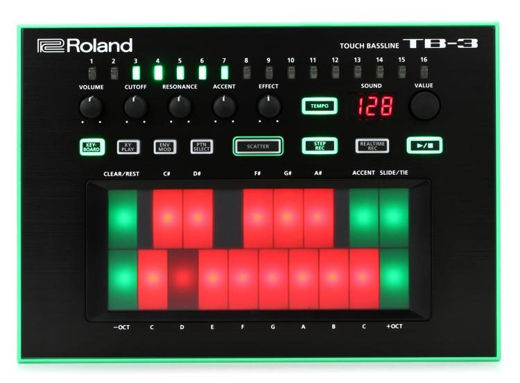 Roland TB-3 Touch Bassline Performance Synthesizer | Sweetwater