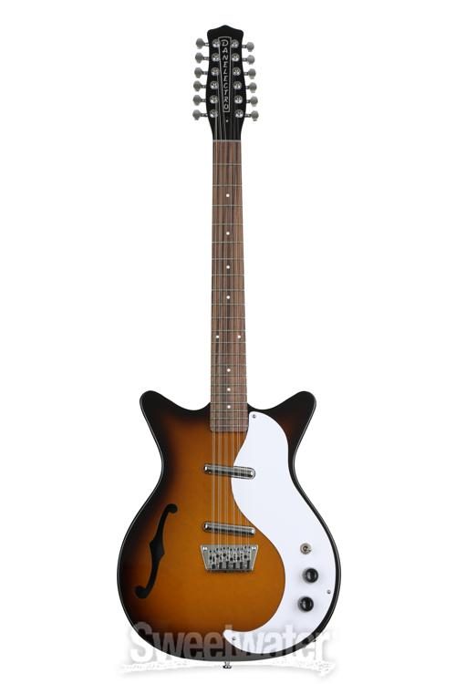 danelectro 12 string sunburst