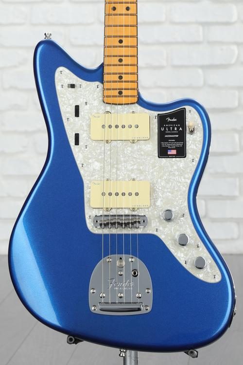 Fender American Ultra Jazzmaster - Cobra Blue with Maple Fingerboard