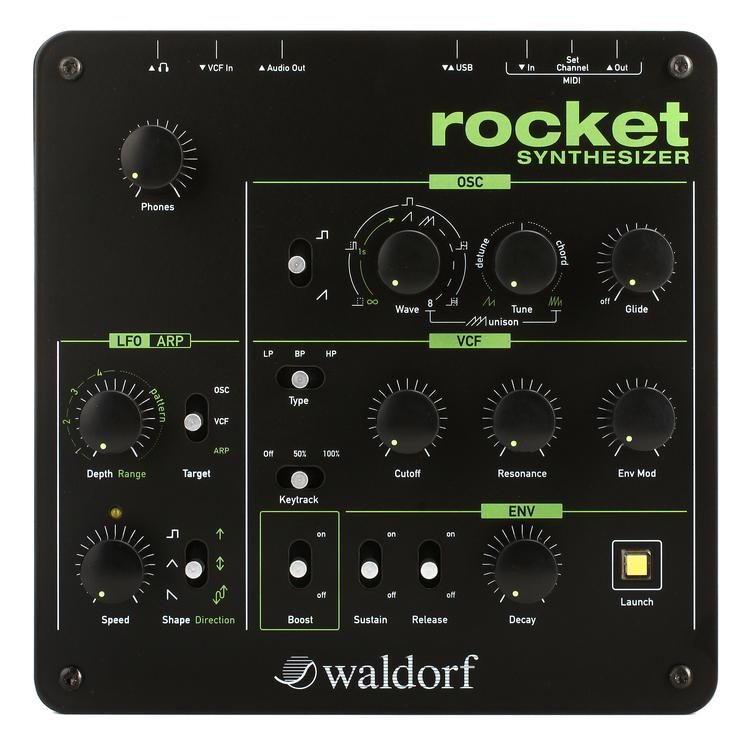 Waldorf Rocket Desktop Synthesizer | Sweetwater