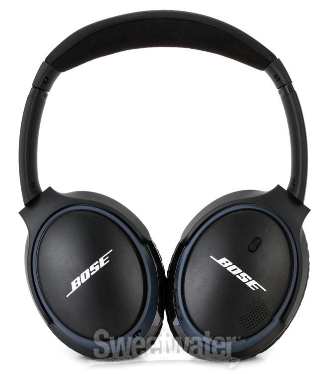 オーディオ機器 ヘッドフォン Bose SoundLink Around-ear Wireless Headphones II - Black | Sweetwater
