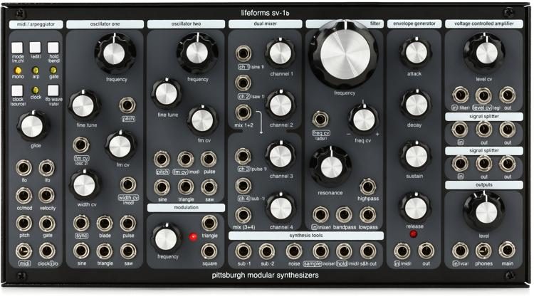 Pittsburgh Modular Lifeforms SV-1b Blackbox Desktop Modular