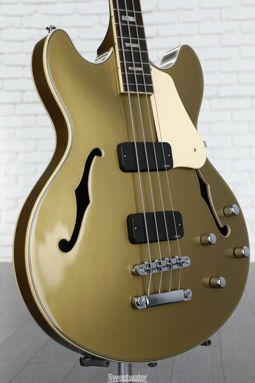 schecter hollow body bass