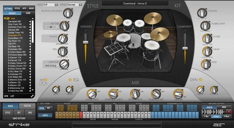 dub drums vst