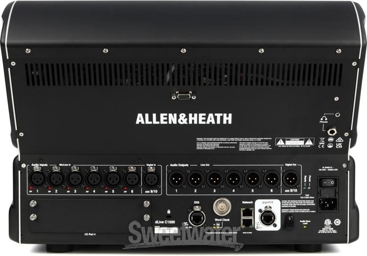 Allen Heath Dlive C1500 Control Surface For Mixrack Sweetwater