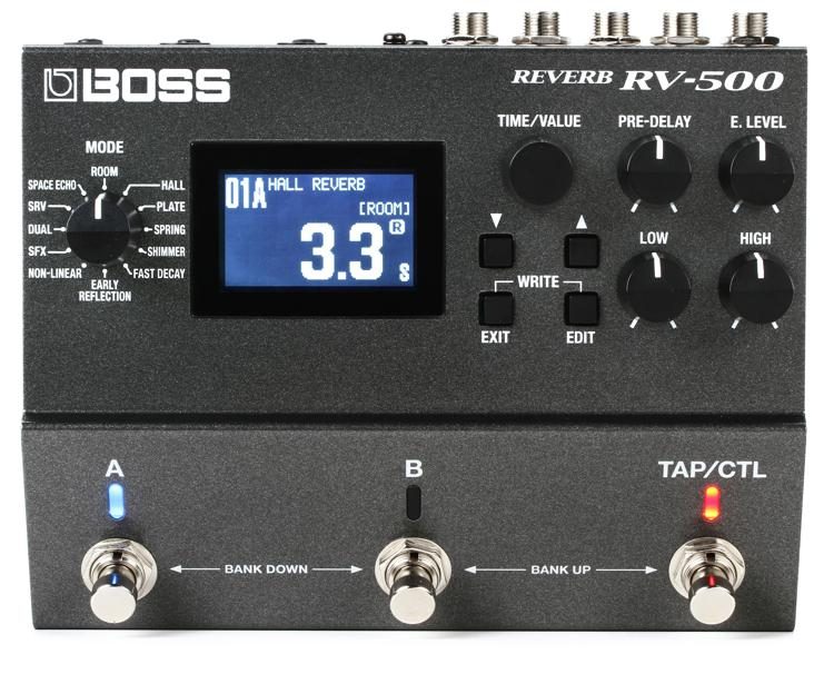 Boss RV-500 Reverb Pedal |