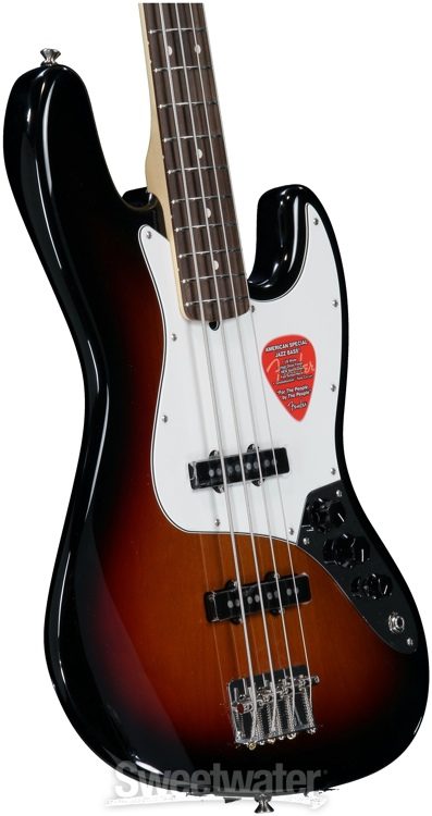 Fender American Special Jazz Bass - 3-Tone Sunburst | Sweetwater