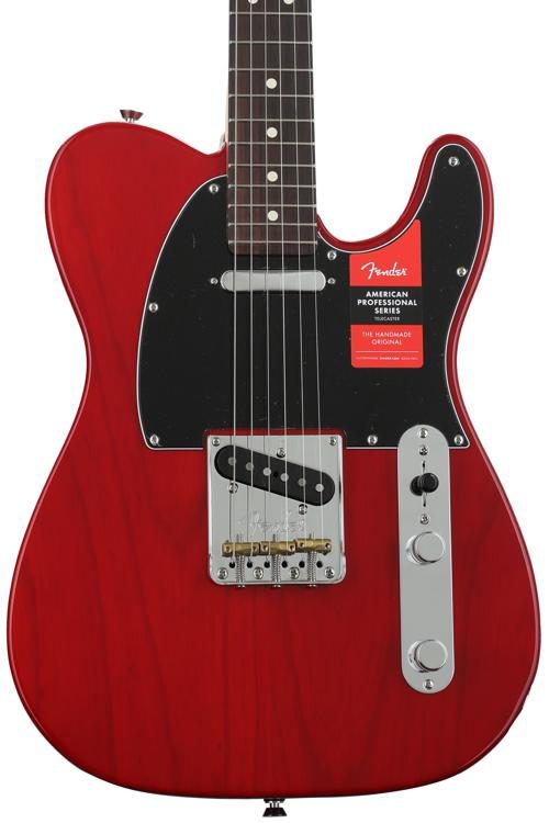 Fender American Professional Telecaster - Crimson Transparent with ...