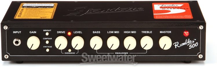 Fender Rumble 500 500-Watt Bass Head | Sweetwater