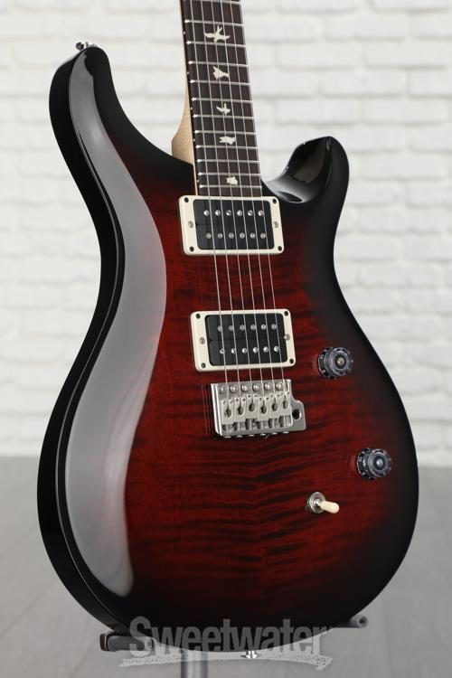 prs ce 24 fire red burst