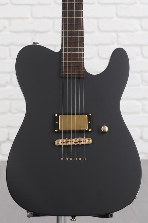 ESP LTD Alan Ashby AA1 Solidbody Electric Guitar Black Satin