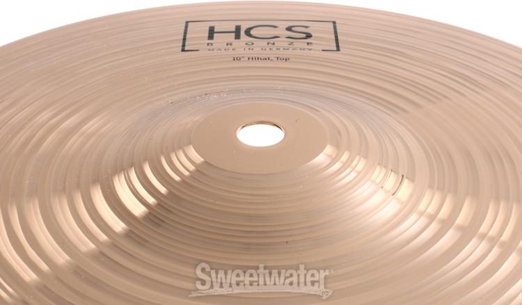 10 HCSB10H MEINL Cymbals HCS Bronze HiHat