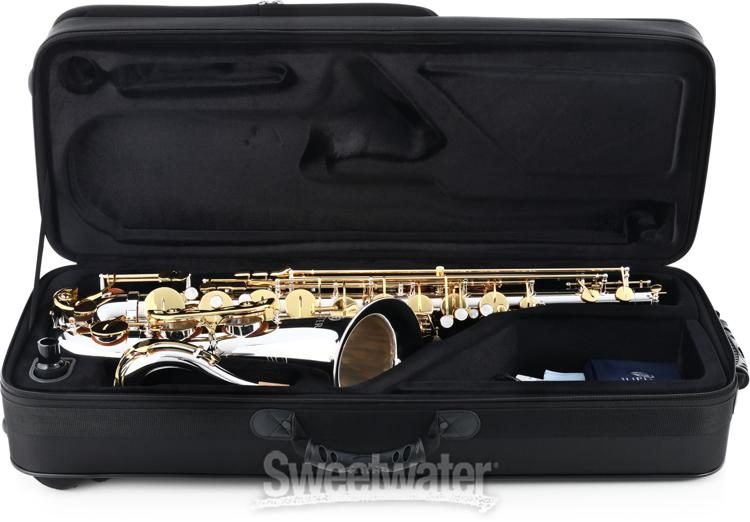 Jupiter JTS1100SG Tenor Saxophone - Silver Plated with Gold 