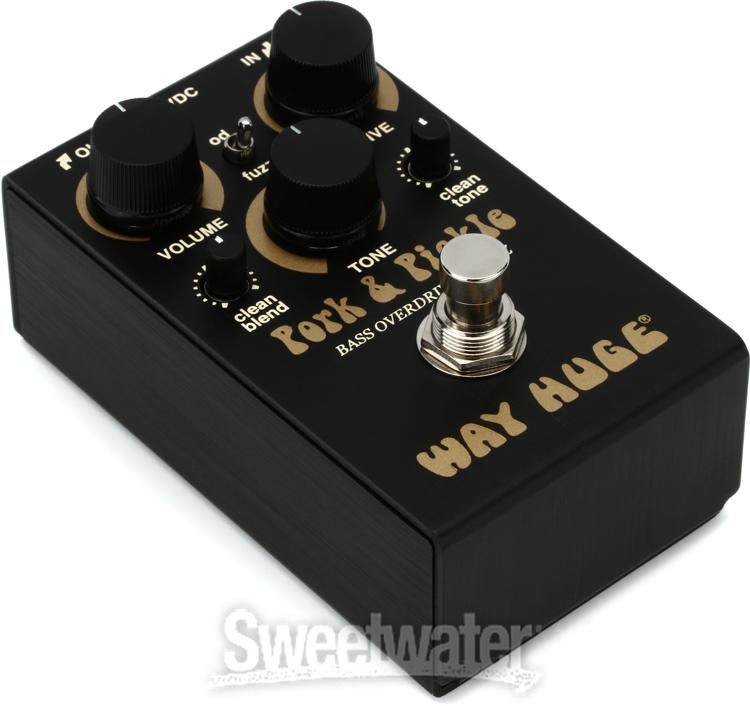 way huge pork and pickle smalls bass overdrive pedal