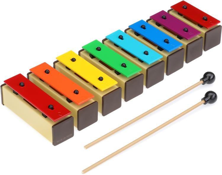 Rhythm Band RB2130 8Note Plastic Resonator Bell Set Sweetwater