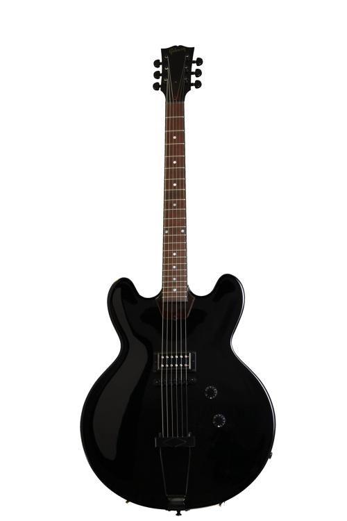 Gibson Memphis ES-335 Studio - Ebony Reviews | Sweetwater