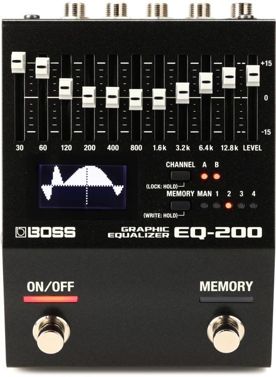 stereo eq pedal