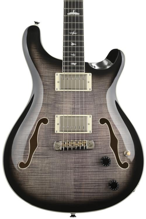 PRS SE Hollowbody II Electric Guitar - Charcoal Burst
