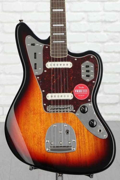 Squier Classic Vibe '70s Jaguar - 3-Tone Sunburst | Sweetwater