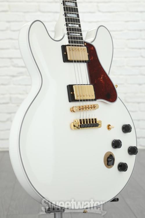 gibson bb king lucille alpine white