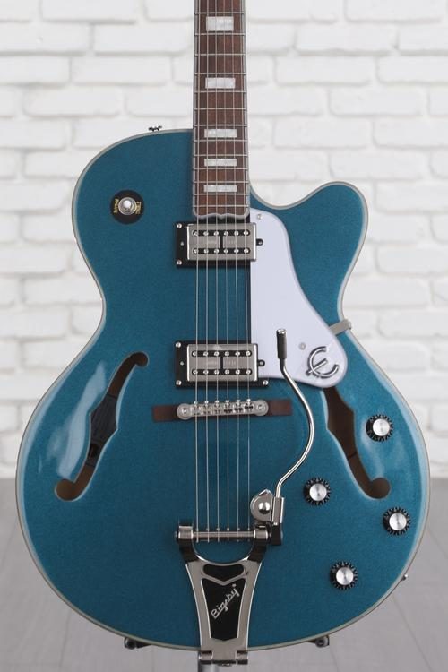 Epiphone Emperor Swingster Hollowbody - Delta Blue Metallic | Sweetwater