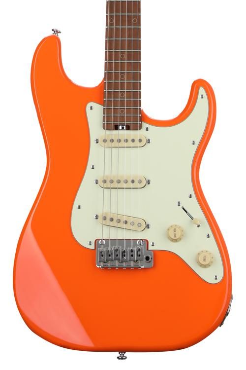 Schecter Nick Johnston Traditional SSS Electric Guitar - Atomic Orange ...