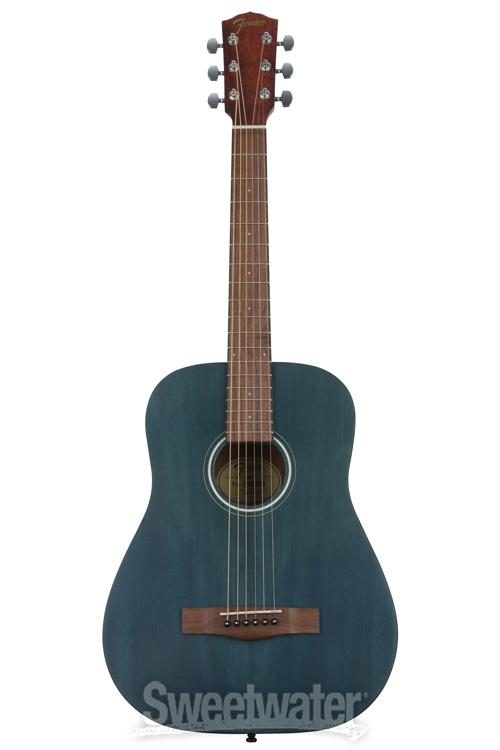 Fender FA-15 3/4 Scale Steel Acoustic Guitar - Blue | Sweetwater