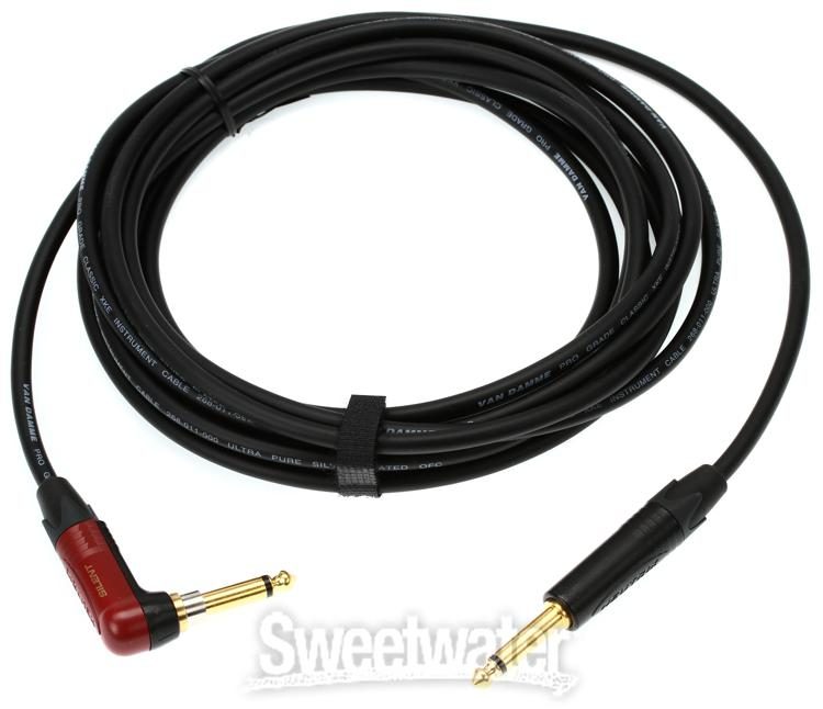 Prs 104826 004 006 002 Signature Straight To Right Angle Silent Instrument Cable 18 Foot Sweetwater