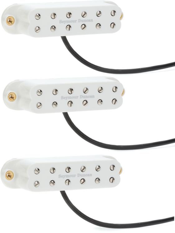 Seymour Duncan Little '59 Humbucker Strat 3-piece Pickup Set - White