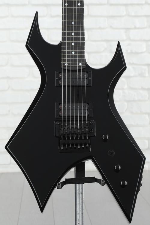 B.C. Rich Warlock Legacy 7 7-string Electric Guitar with Floyd Rose - Black