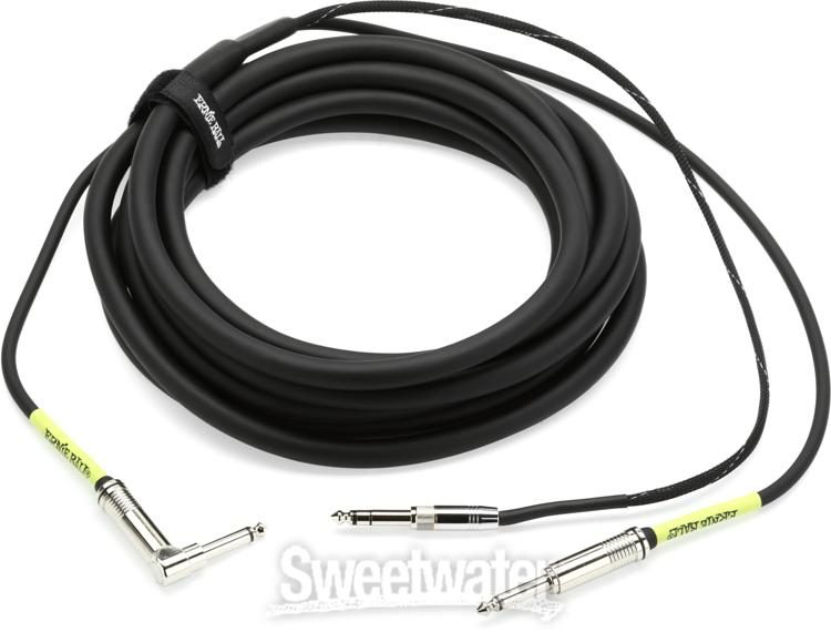 guitar cable with headphone cable