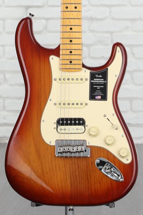 Fender American Professional II Stratocaster HSS - Sienna Sunburst with ...