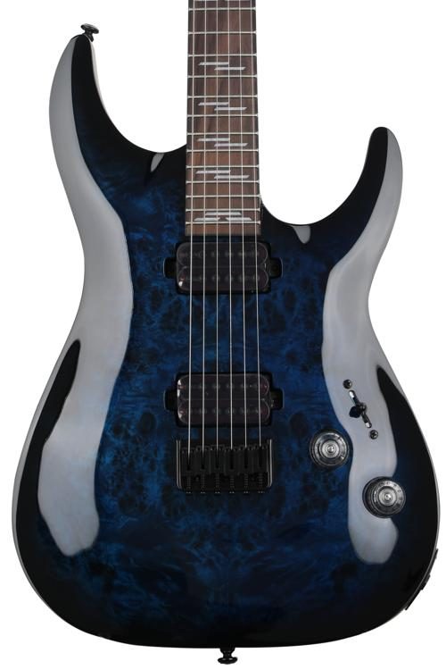 schecter diamond series omen 6 blue