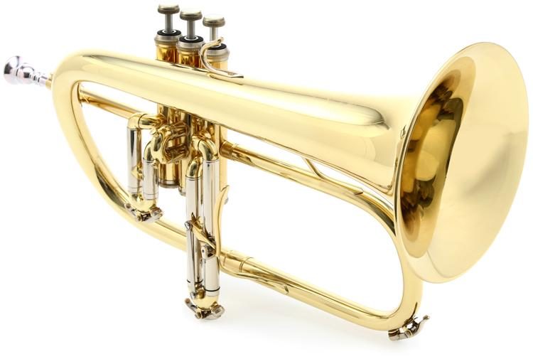 B&S 3145 Challenger I Intermediate Bb Flugelhorn Clear Lacquer
