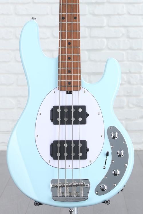 Sterling By Music Man StingRay RAY34HH Bass Guitar - Daphne Blue