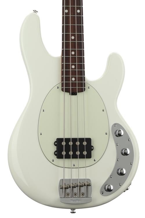 music man stingray 4 white