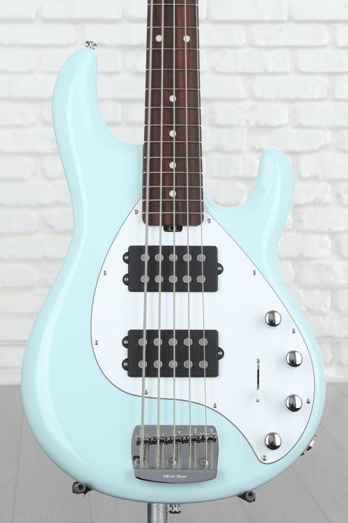 Ernie Ball Music Man StingRay Special 5 HH Bass Guitar - Sea Breeze ...