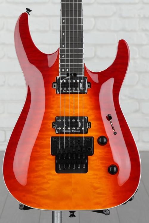 Jackson Pro Plus Series Dinky DKAQ Electric Guitar - Firestorm