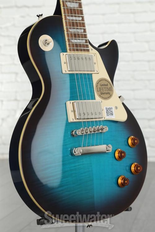 Epiphone Les Paul Standard Plustop Pro - Blueberry | Sweetwater