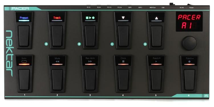 Nektar Pacer MIDI Foot Controller | Sweetwater