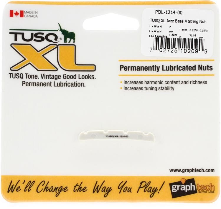 NEW Graph Tech PQL-1214-00 Tusq XL Nut For Fender J Bass 