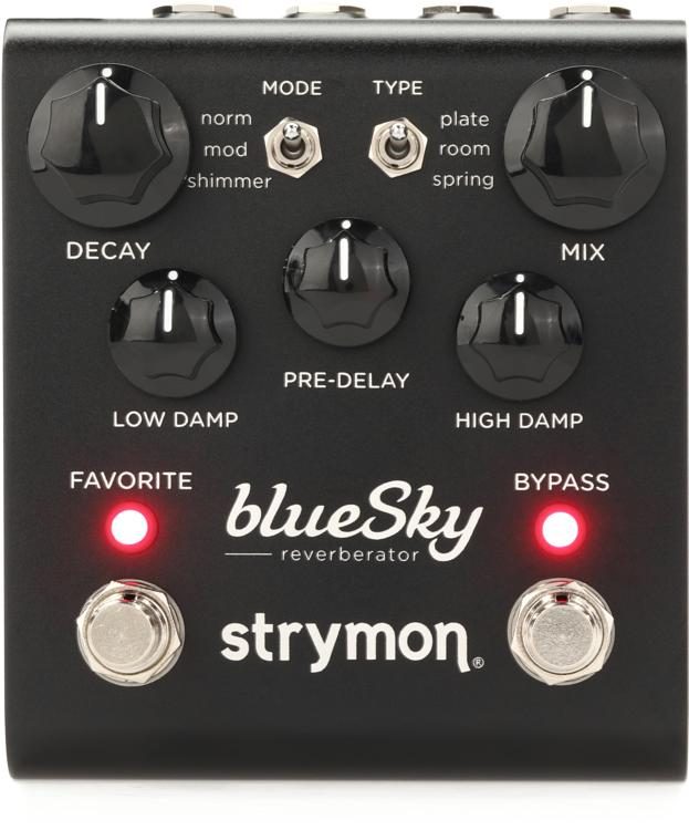 Strymon blueSky Reverberator Pedal - Midnight Edition