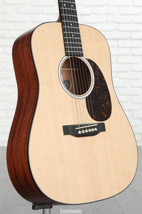 Martin D Jr-10 Acoustic Guitar - Natural Spruce | Sweetwater